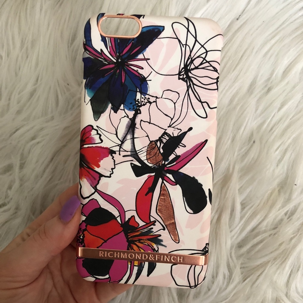 Floral phone case iPhone 8 Plus